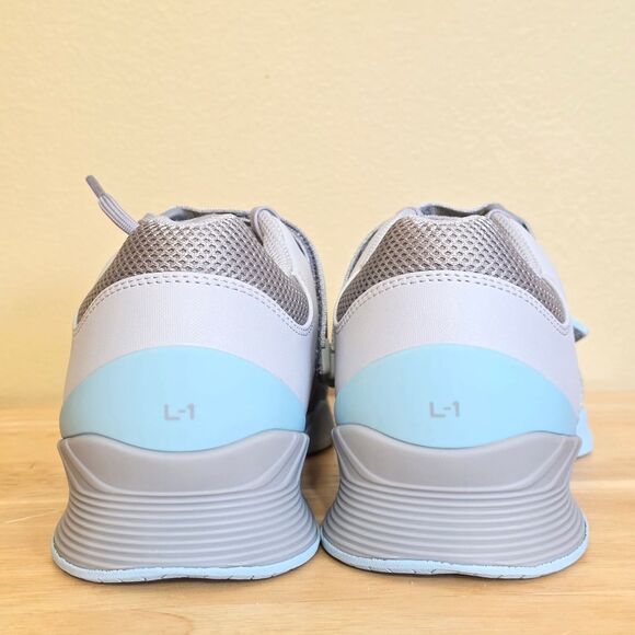 TYR L-1 Lifter Weightlifting Shoes Grey Mint Blue Men's Size 9.5 (W11) - Picture 5 of 7